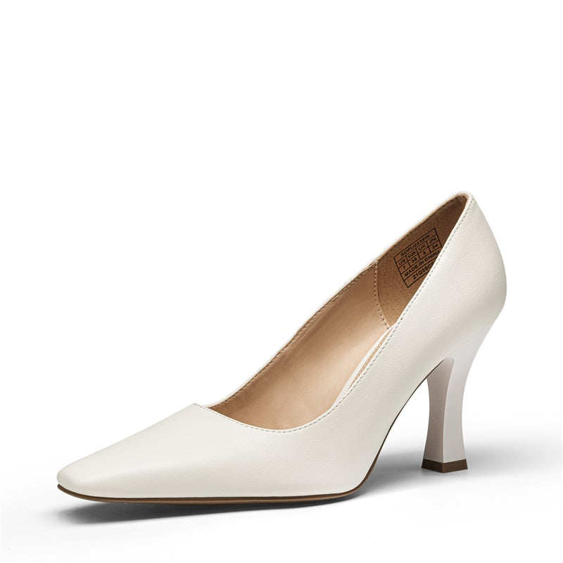 Square Toe Stiletto High Heels Pumps